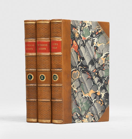 (Item #6846) Wuthering Heights; Agnes Grey. Emily Bronte, Anne as Ellis, Acton Bell.