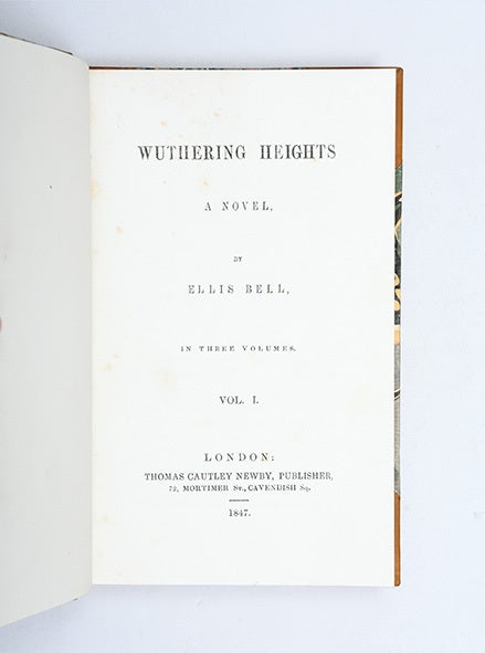 Wuthering Heights; Agnes Grey