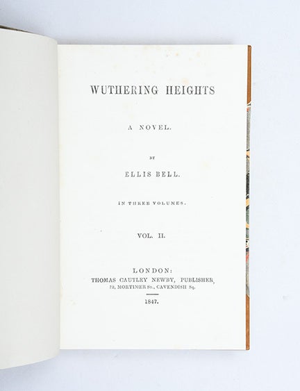Wuthering Heights; Agnes Grey