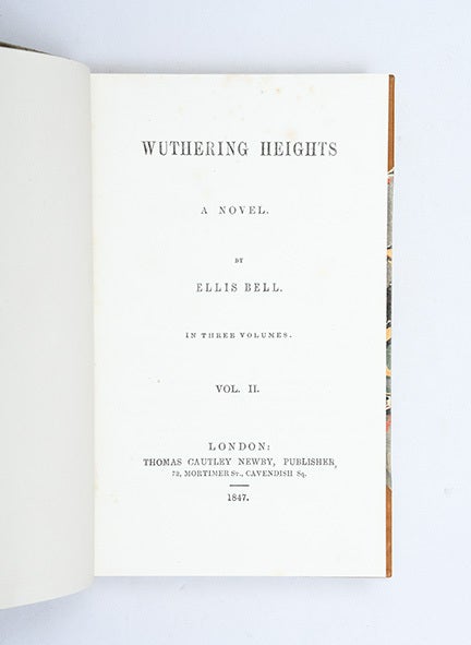 Wuthering Heights; Agnes Grey