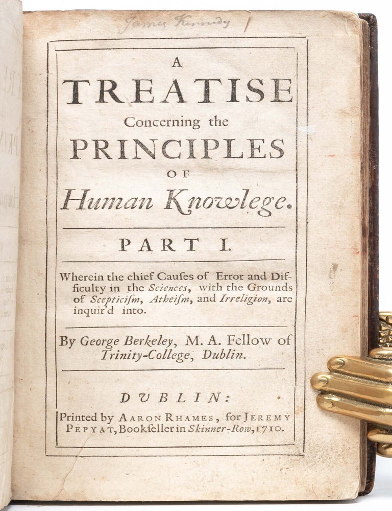 A Treatise Concerning the Principles of Human Knowlege