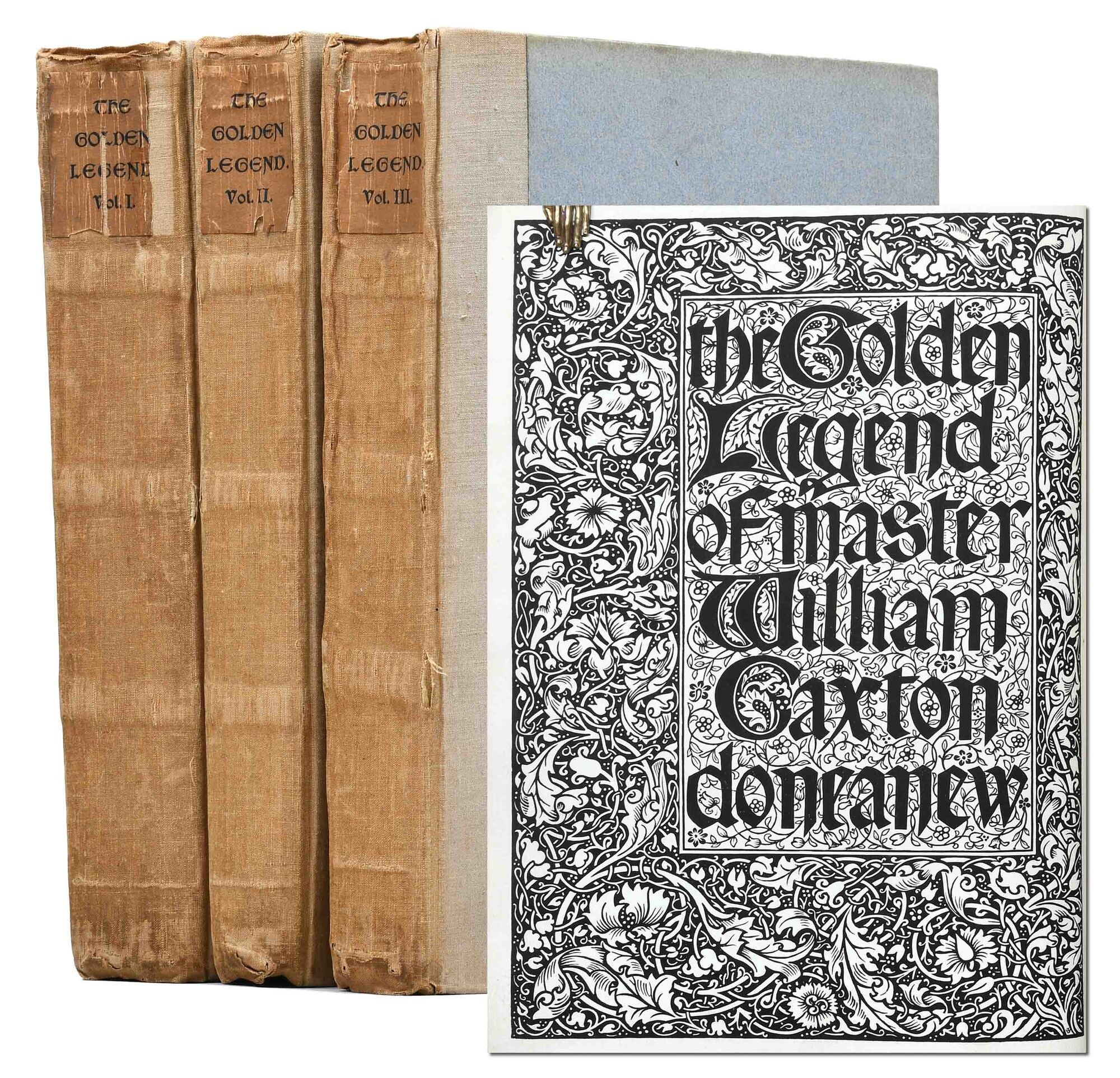 The Golden Legend Presentation copy | Kelmscott Press, Jacobus de