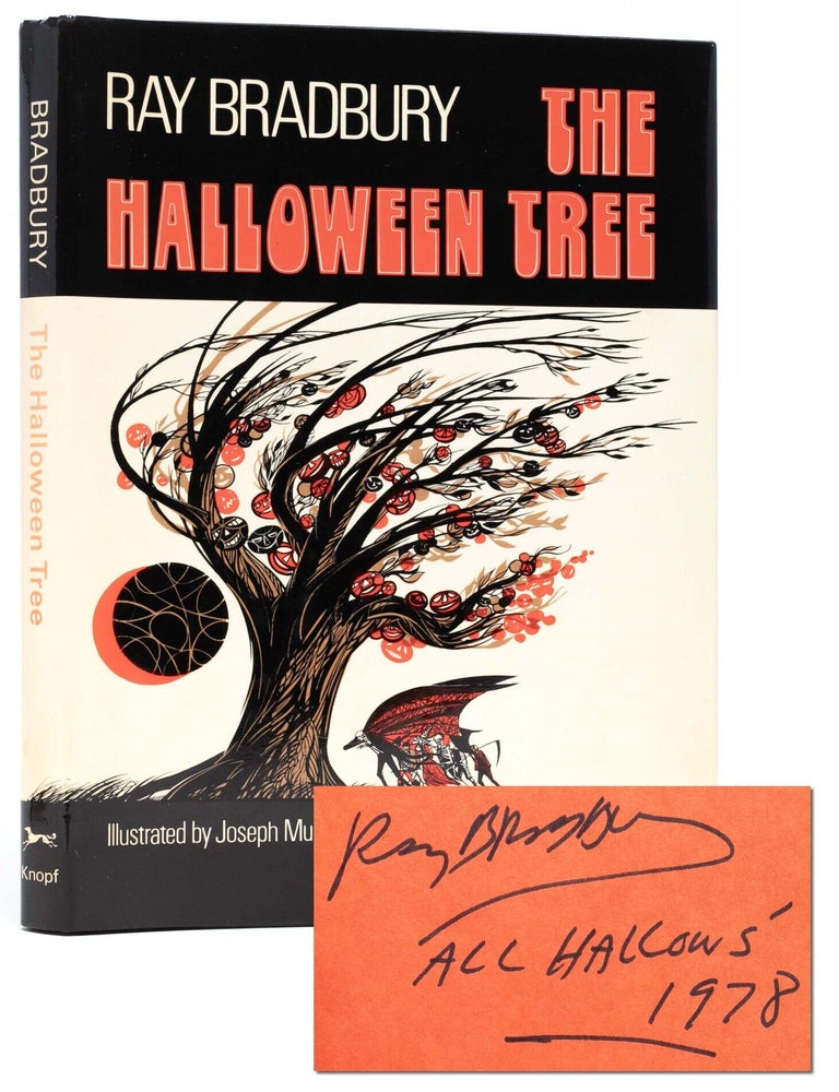 Item #6904) The Halloween Tree (Signed first edition). Ray Bradbury, Joseph Mugnaini