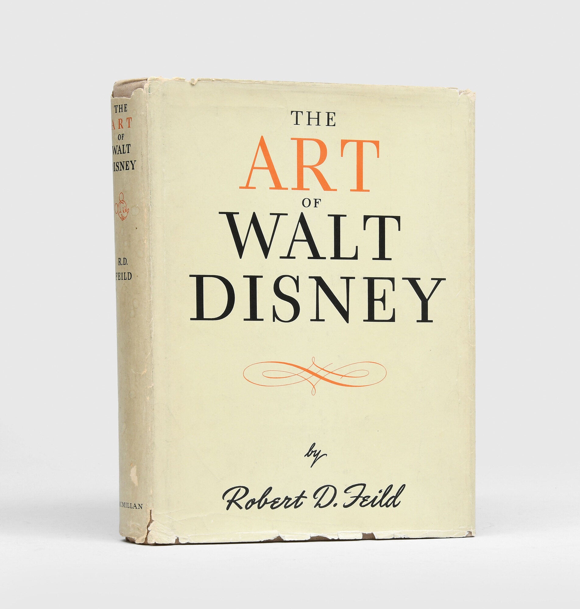 The Art of Walt Disney Presentation copy with original artwork