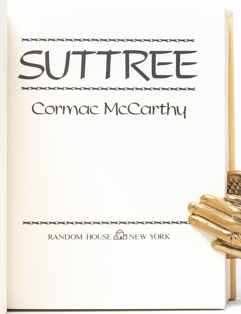 Suttree (Inscribed first edition)