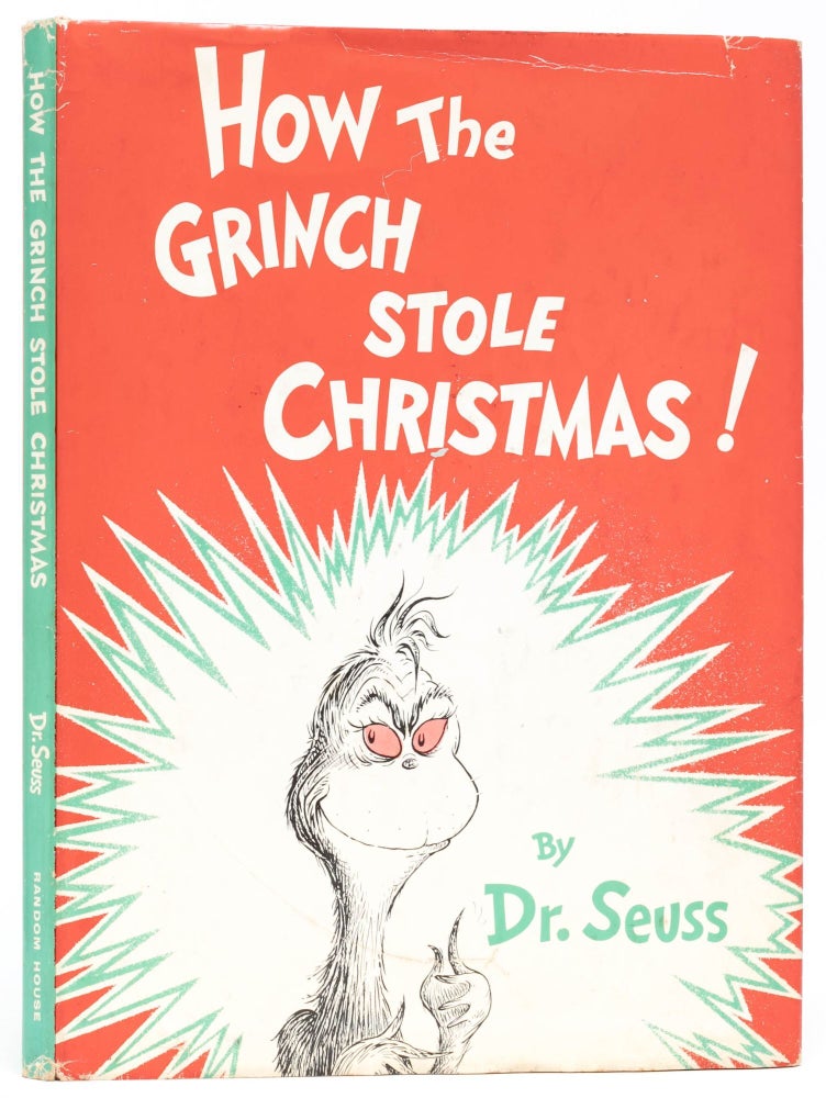 Item #6960) How the Grinch Stole Christmas. Dr. Seuss, Theodor S. Geisel
