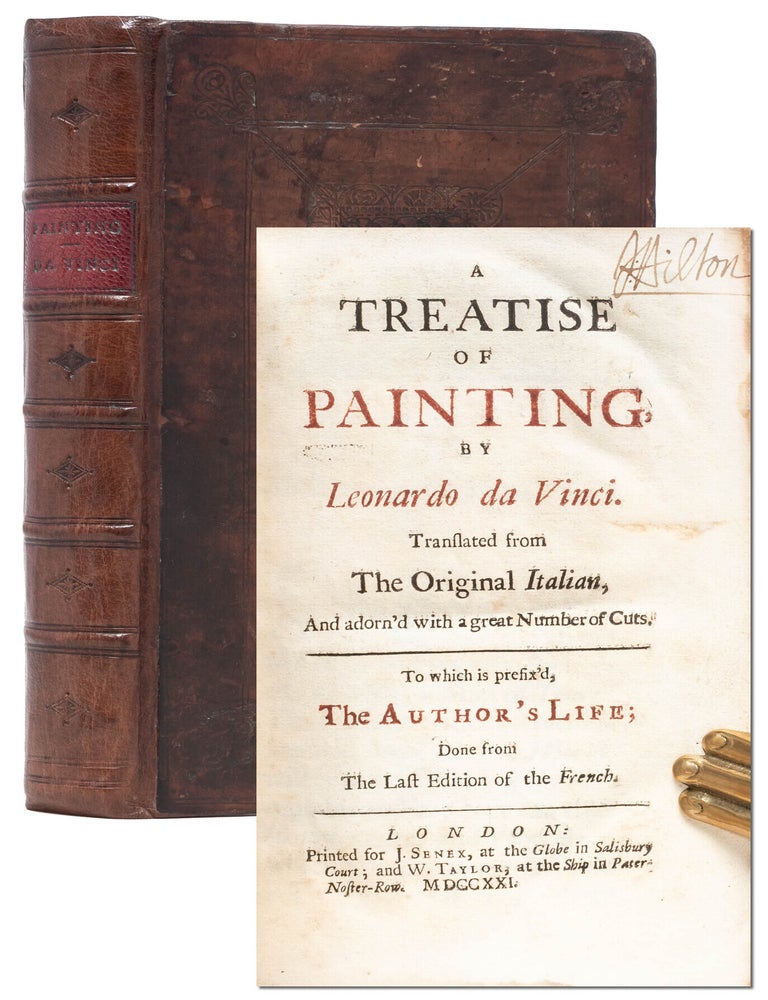 Item #7021) A Treatise of Painting. Leonardo Da Vinci