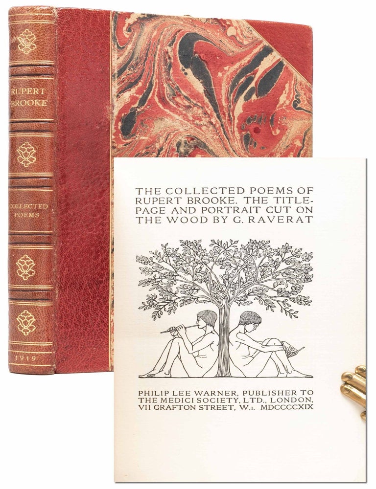 Item #7043) The Collected Poems. Rupert Brooke