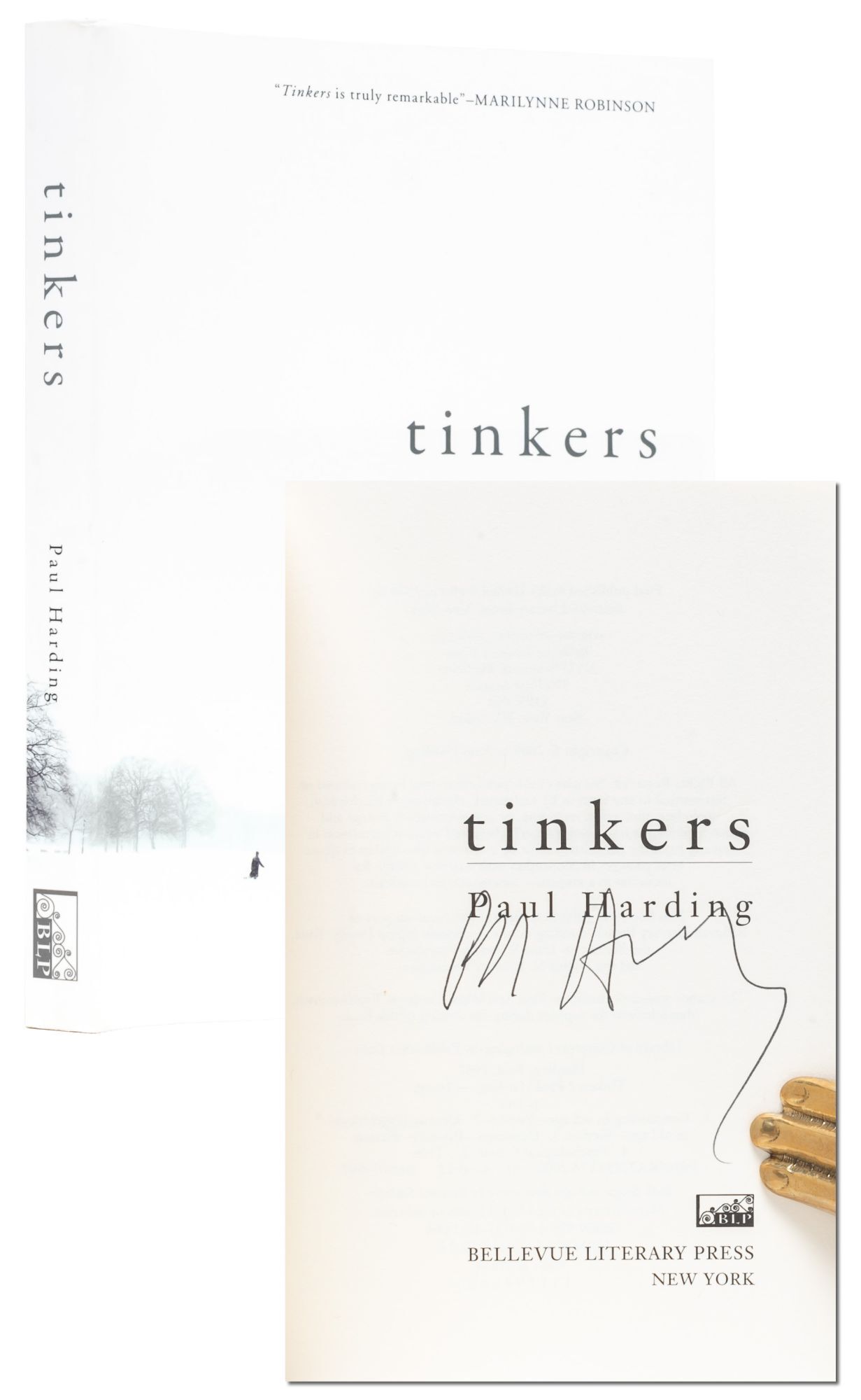 (Item #7179) Tinkers (Signed first paperback edition). Paul Harding.