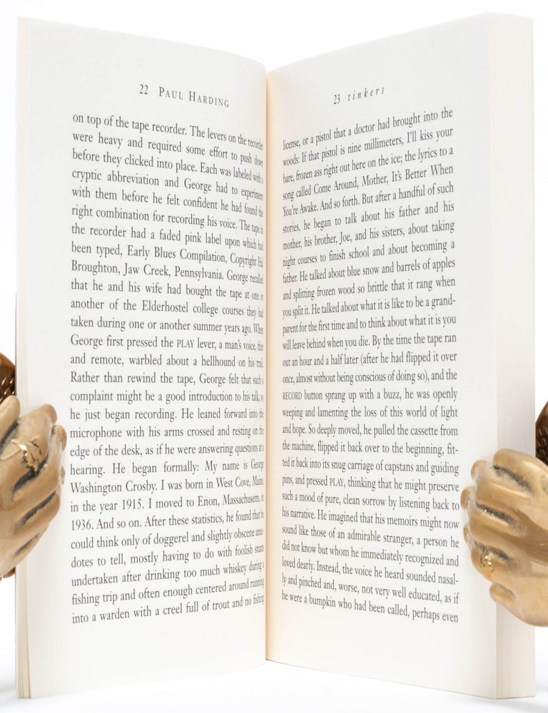 Tinkers (Signed first paperback edition)