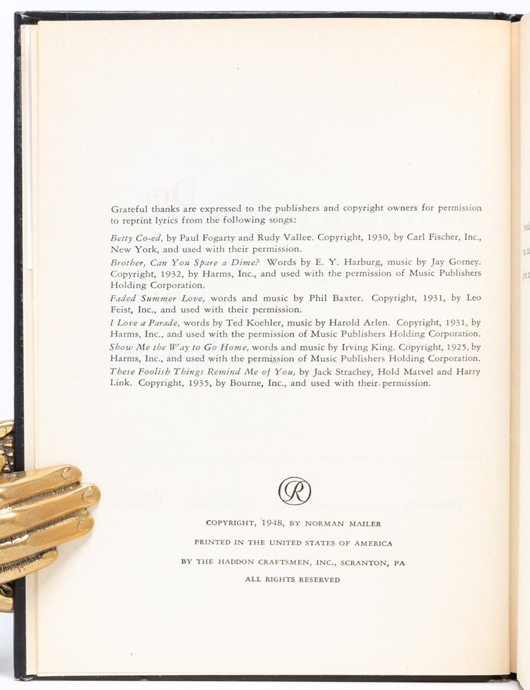 The Naked and the Dead (Signed first edition)