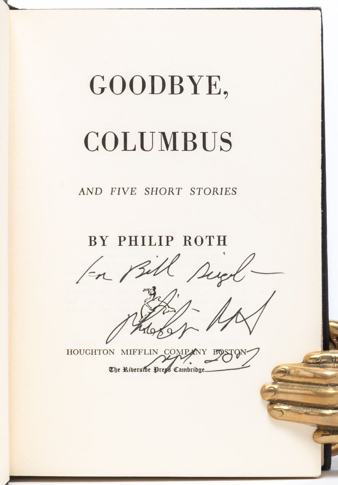 Goodbye, Columbus (Inscribed first edition)
