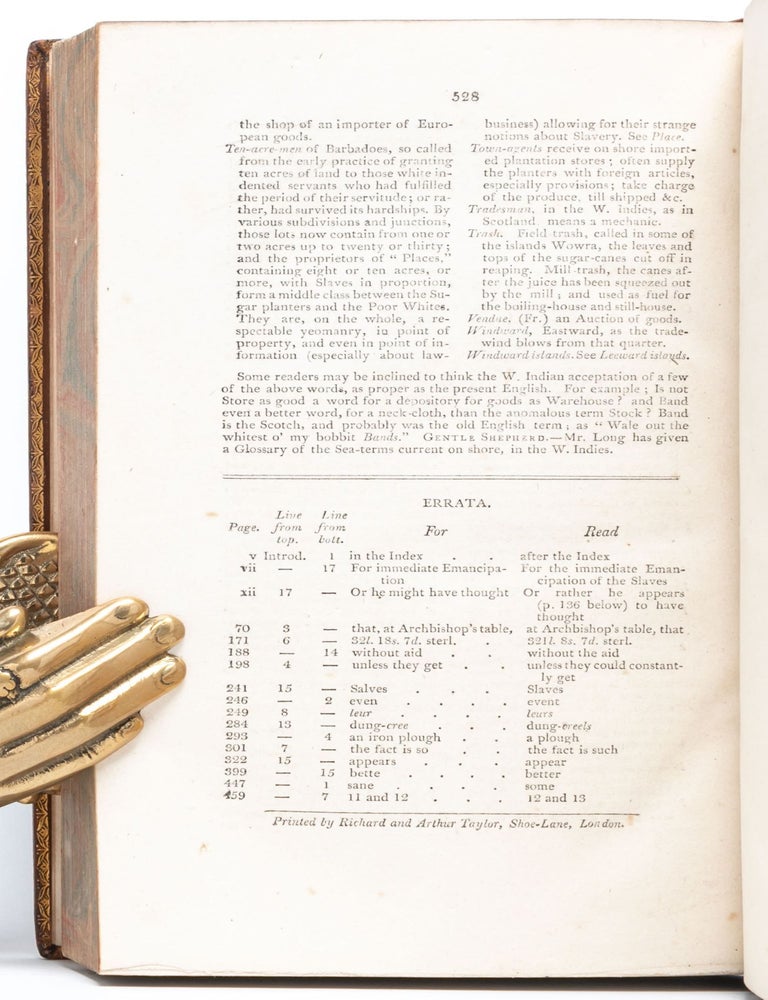 Mitigation of Slavery, in Two Parts. Part I: Letters and Papers of the Late Hon. Joshua Steele. Part II: Letters to Thomas Clarkson, Esq. M.A.