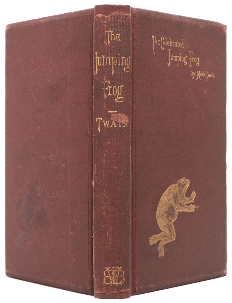 The Celebrated Jumping Frog of Calaveras County, And other Sketches (Presentation copy)