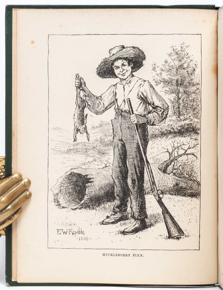 Adventures of Huckleberry Finn (with original artwork)