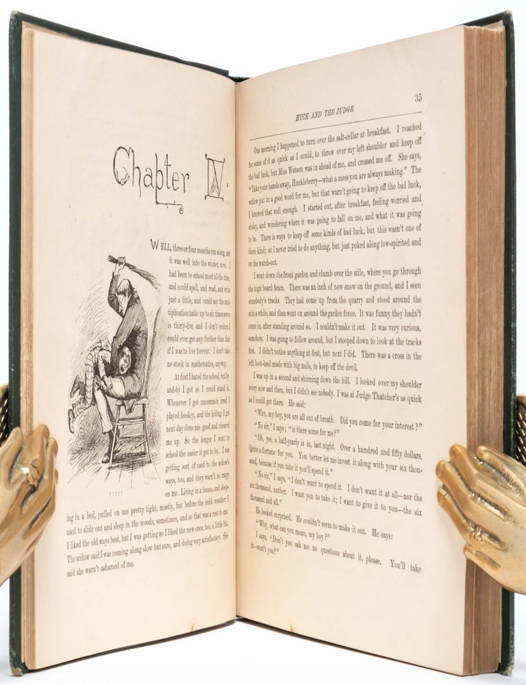 Adventures of Huckleberry Finn (with original artwork)