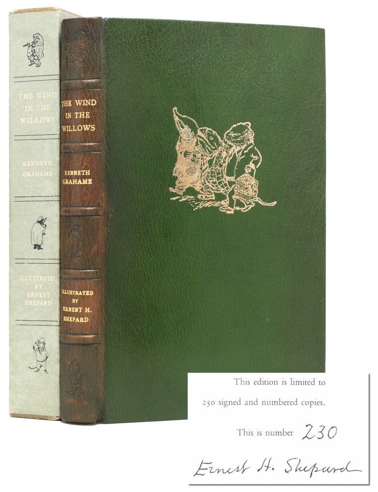 Item #7290) The Wind in the Willows (Signed limited edition). Kenneth Grahame, Ernest H. Shepard