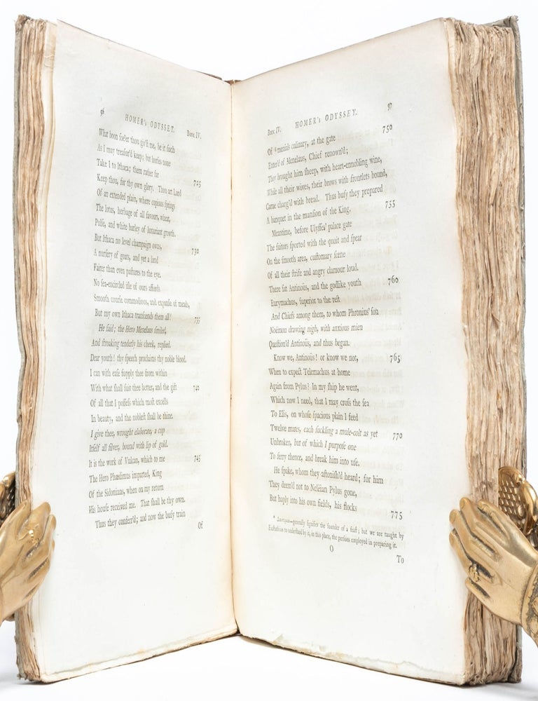 The Iliad and Odyssey of Homer translated into English Blank Verse