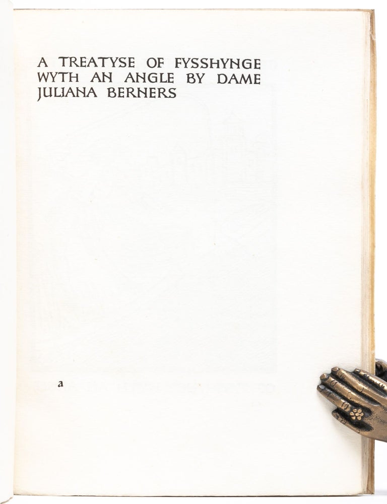 A Treatyse of Fysshynge with an Angle