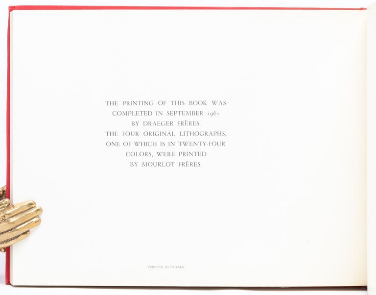 Picasso: Toreros. With Four Original Lithographs