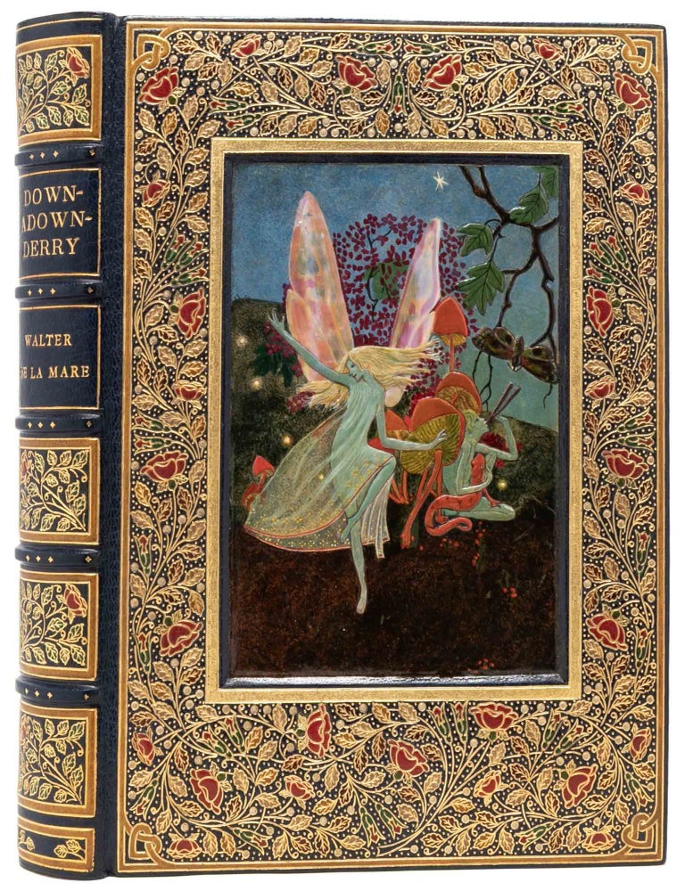 Item #7388) Down-Adown-Derry (Inscribed first edition with manuscript poem). Fine Binding -...