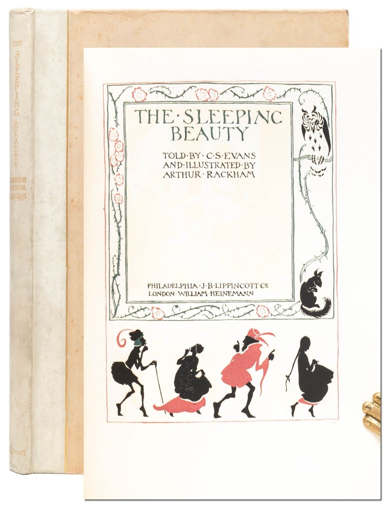 Item #7410) Sleeping Beauty (Signed limited edition). Arthur Rackham, C S. Evans