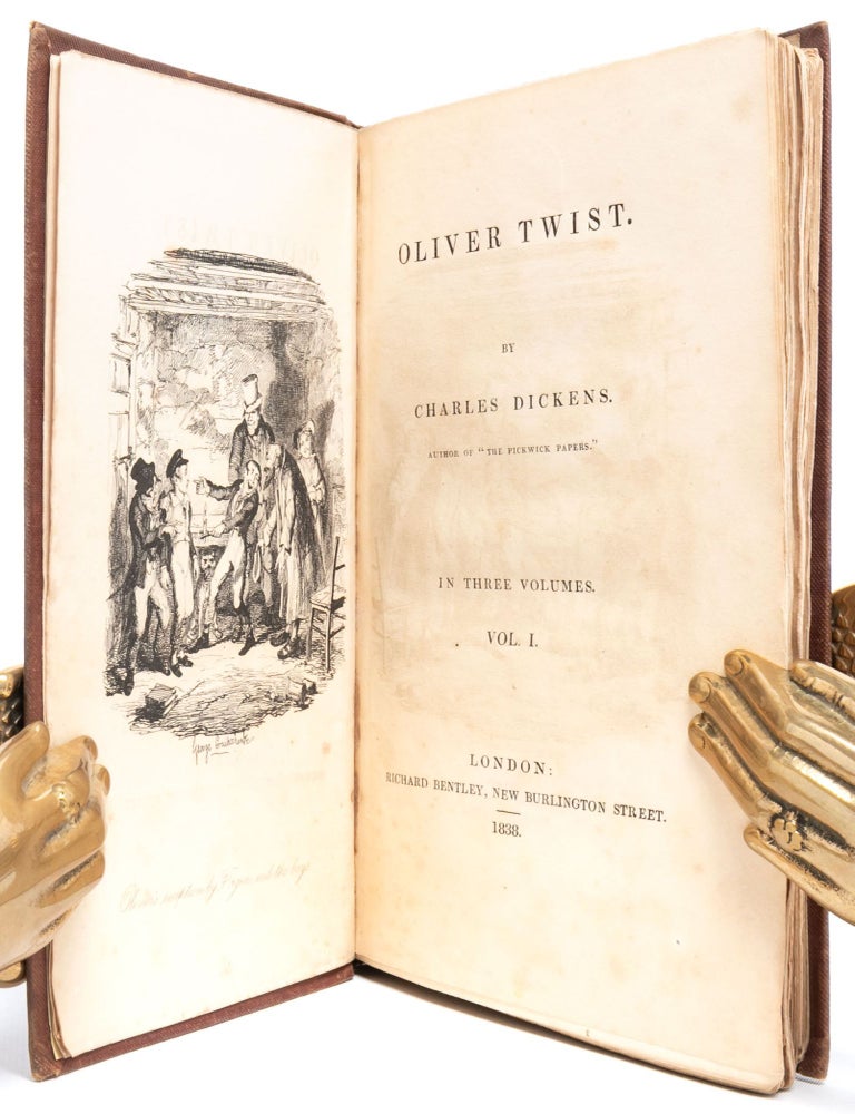 Oliver Twist. By Charles Dickens (in 3 vols.)