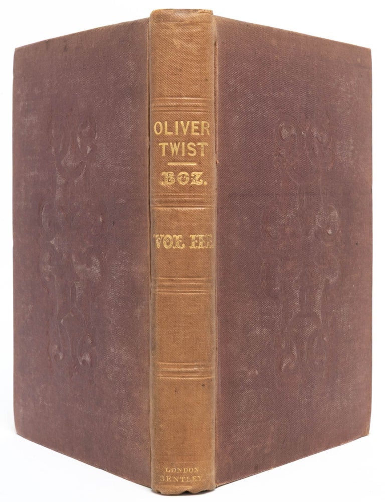 Oliver Twist. By Charles Dickens (in 3 vols.)