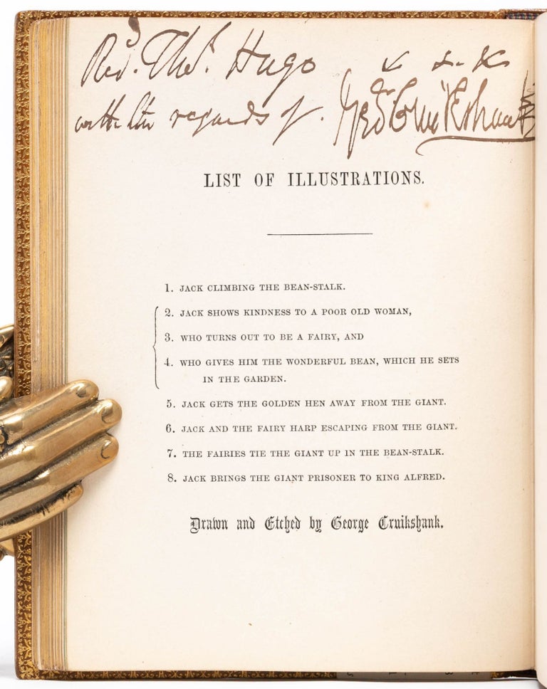 George Cruikshank's Fairy Library (Inscribed first editions)