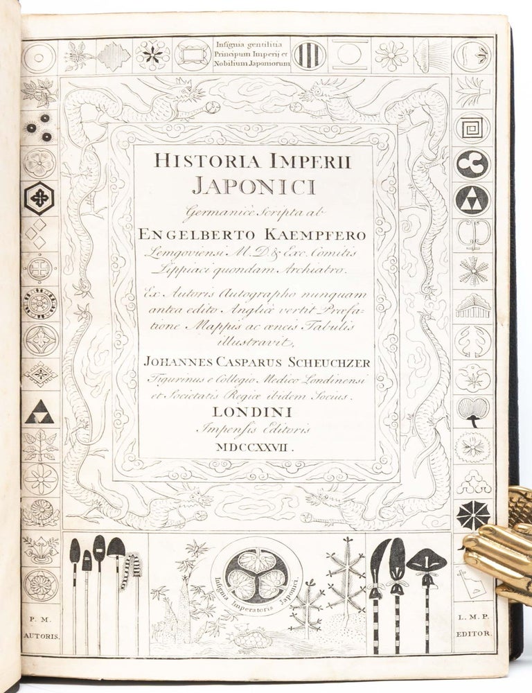 The History of Japan: Giving an Account of The antient and present State and Government of that Empire