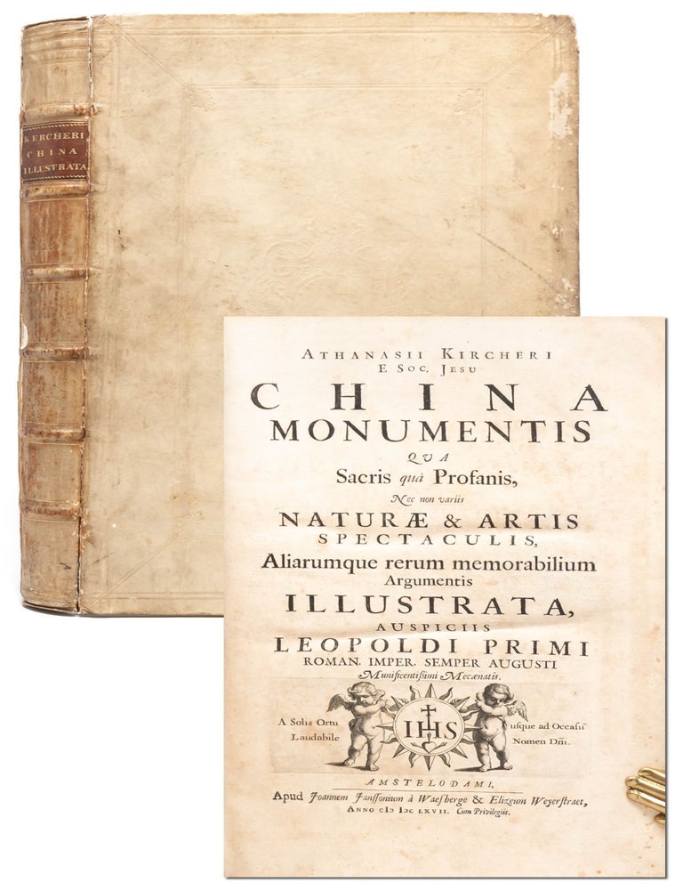 Item #7426) China Monumentis, qua Sacris quà Profanis, Nec non variis Naturae & Artis...