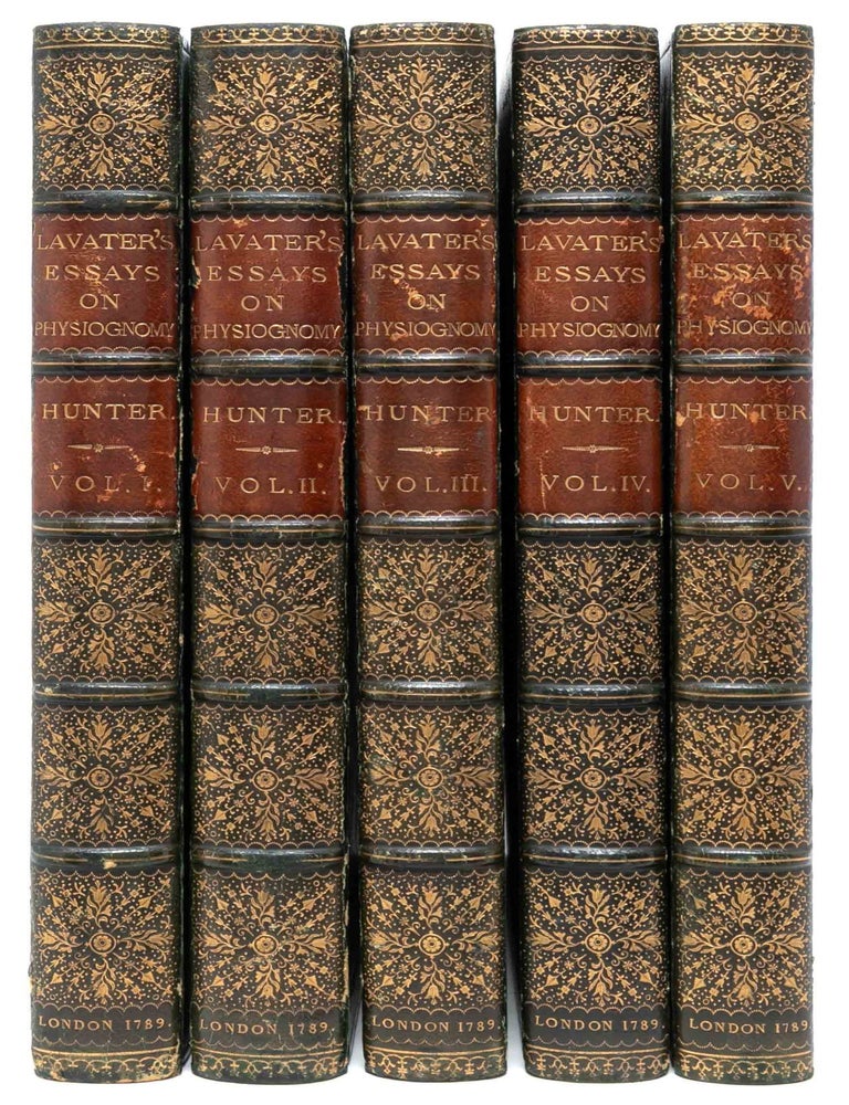 Essays on Physiognomy. Designed to Promote the Knowledge and the Love of Mankind (in 5 vols.)