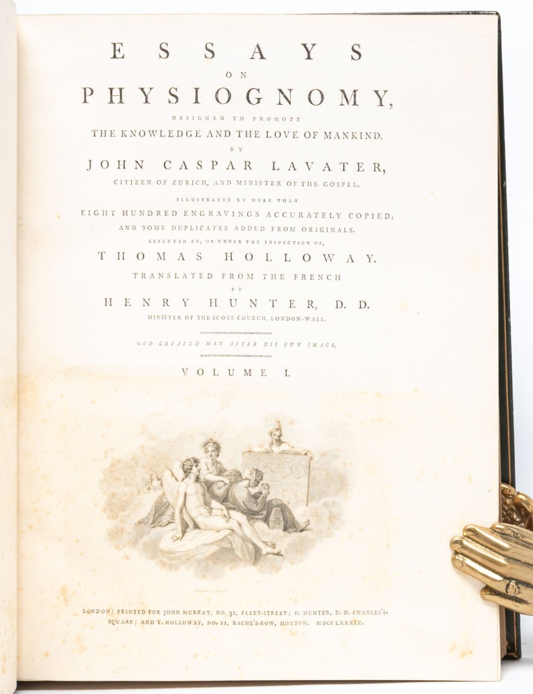 Essays on Physiognomy. Designed to Promote the Knowledge and the Love of Mankind (in 5 vols.)