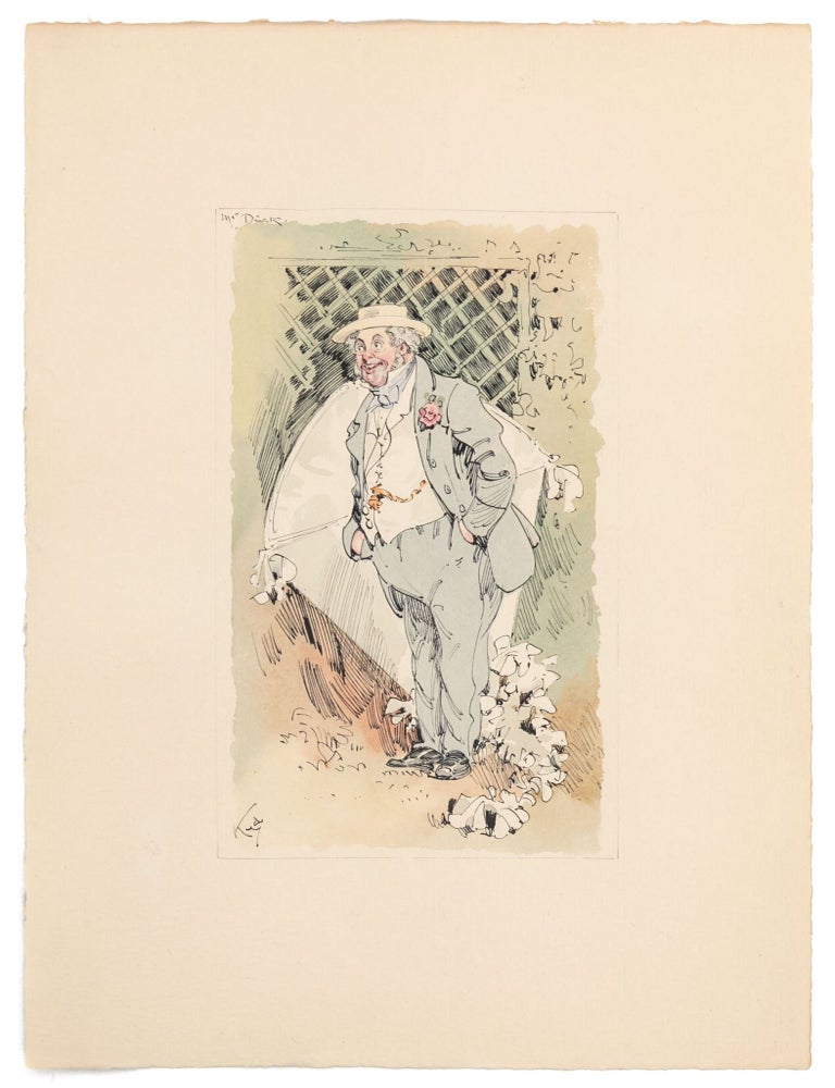 Twelve original character studies from David Copperfield