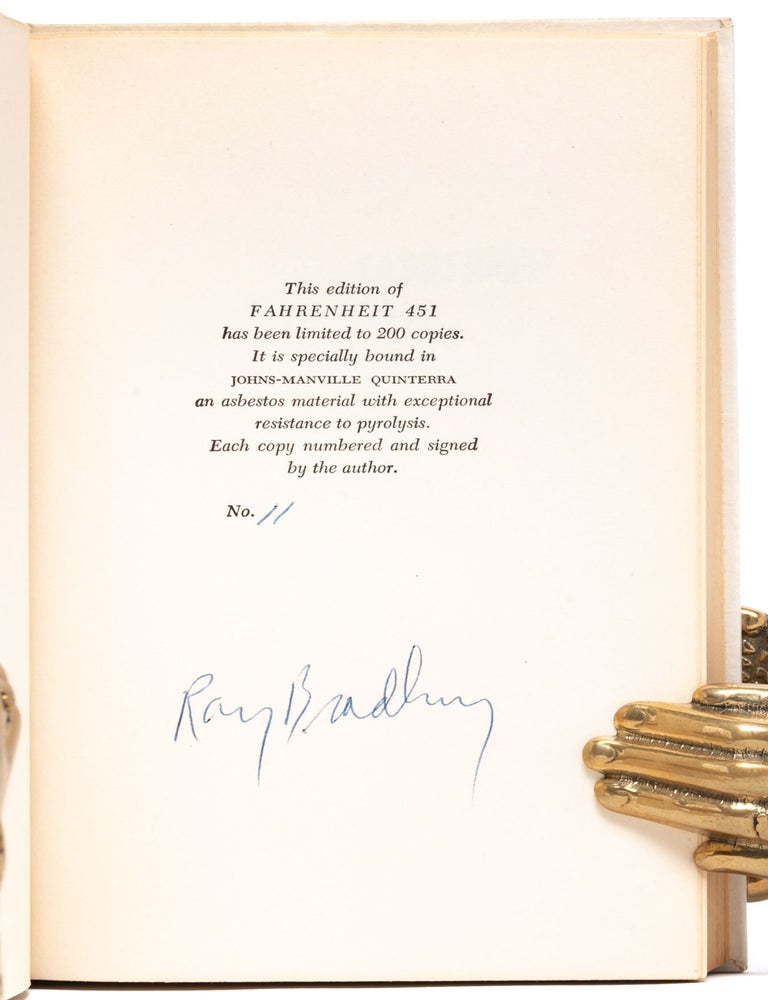 Fahrenheit 451 (Asbestos signed limited edition)