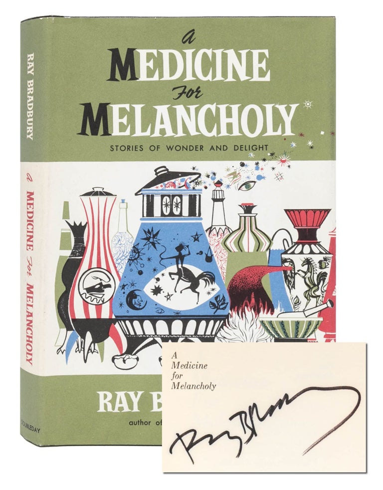Item #7577) A Medicine for Melancholy (Signed first edition). Ray Bradbury