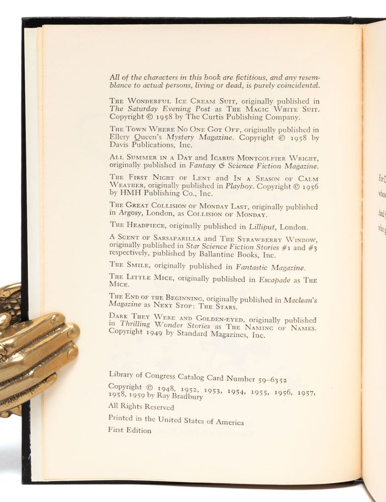 A Medicine for Melancholy (Signed first edition)
