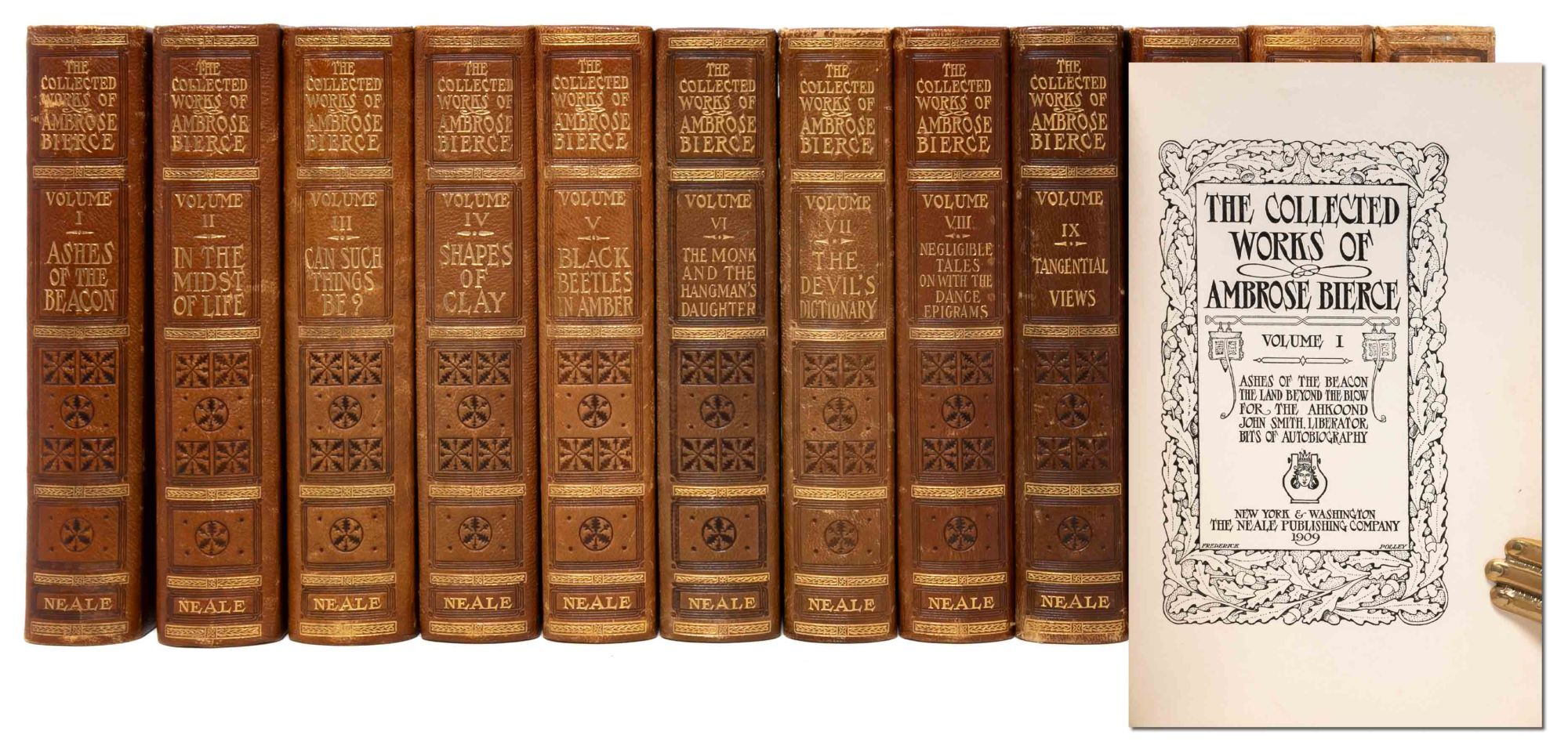 The Collected Works Family presentation copy | Ambrose Bierce
