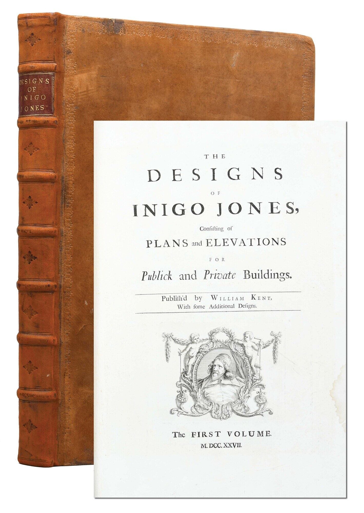 (Item #7594) The Designs, Consisting of Plans and Elevations for Publick and Private Buildings. Inigo Jones.