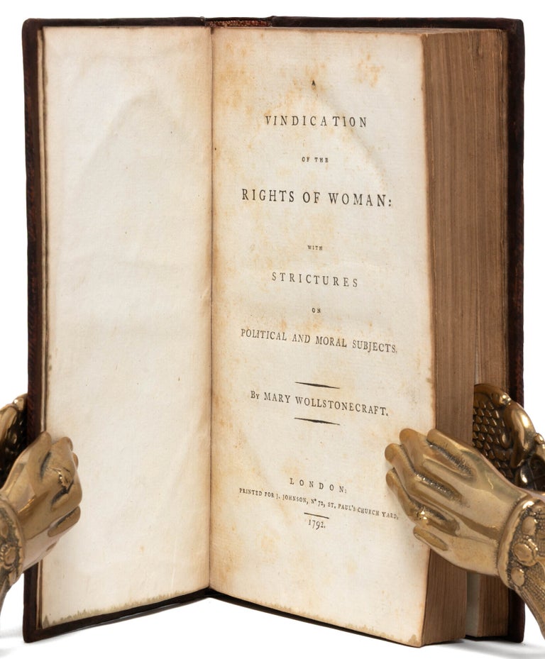 A Vindication of the Rights of Woman: with Strictures on Political and Moral Subjects
