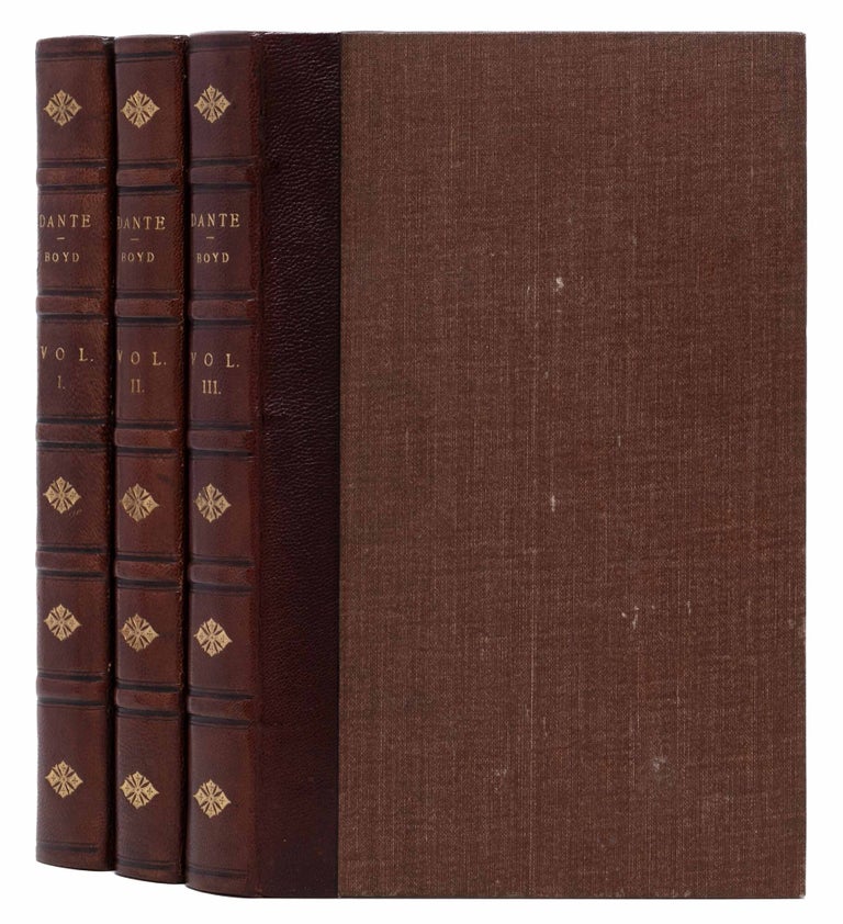 The Divina Commedia of Dante Alighieri, Consisting of the Inferno - Purgatorio - and Paradiso.