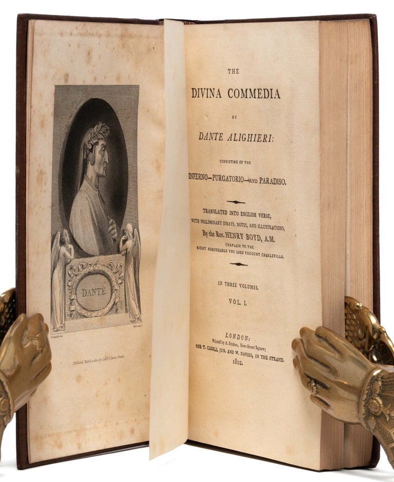 The Divina Commedia of Dante Alighieri, Consisting of the Inferno - Purgatorio - and Paradiso.