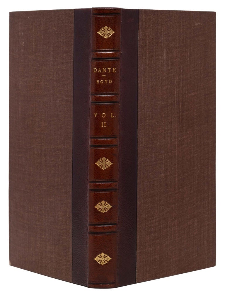 The Divina Commedia of Dante Alighieri, Consisting of the Inferno - Purgatorio - and Paradiso.