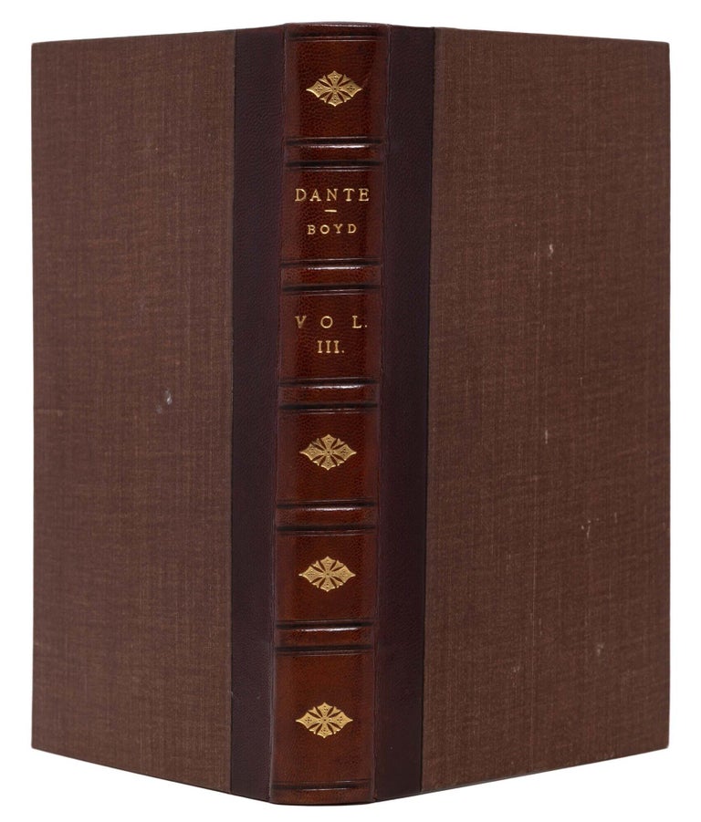 The Divina Commedia of Dante Alighieri, Consisting of the Inferno - Purgatorio - and Paradiso.