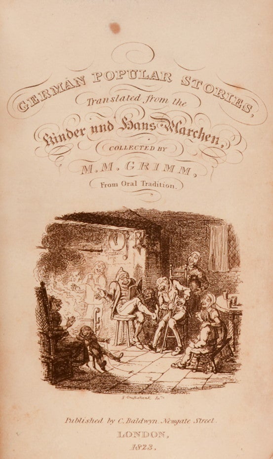 GERMAN POPULAR STORIES: Translated from the Kinder und Haus Marchen, collected by M.M. Grimm from Oral Tradition