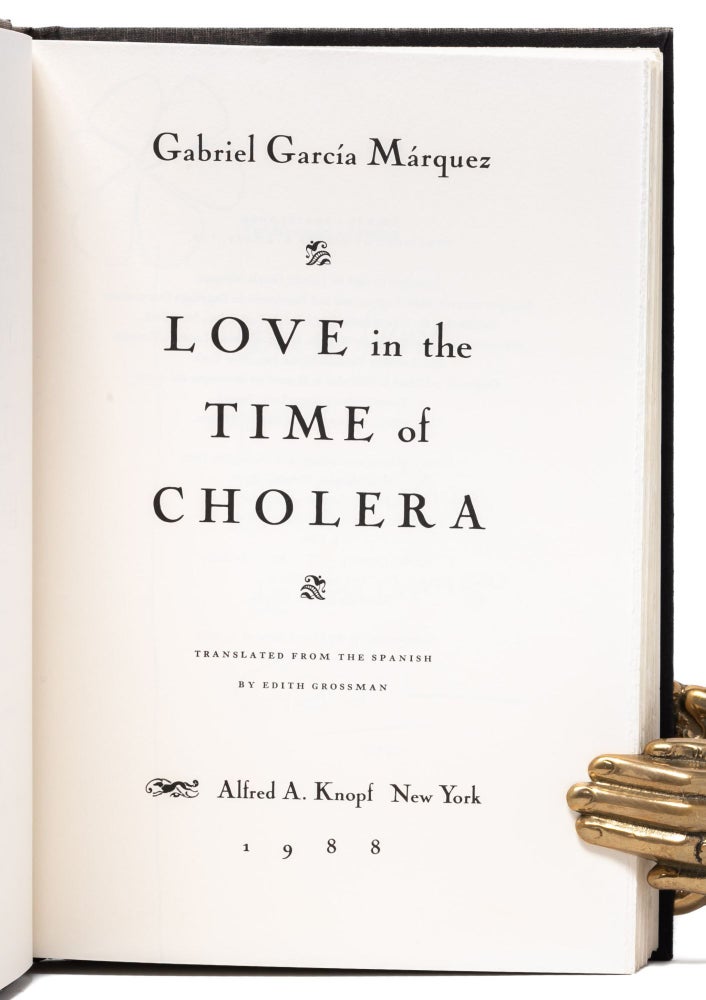 Love in the Time of Cholera (Inscribed first edition)