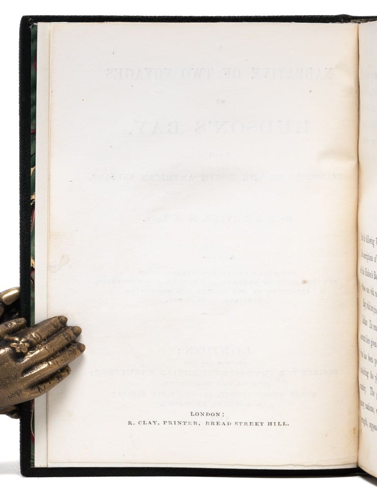 A Narrative of Two Voyages to Hudson's Bay, with Traditions of the North American Indians.