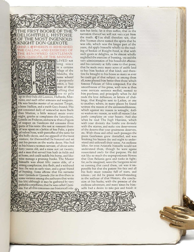 The First Part and the Second Part of the History of the Valorous and Wittie Knight-Errant Don-Quixote of the Mancha