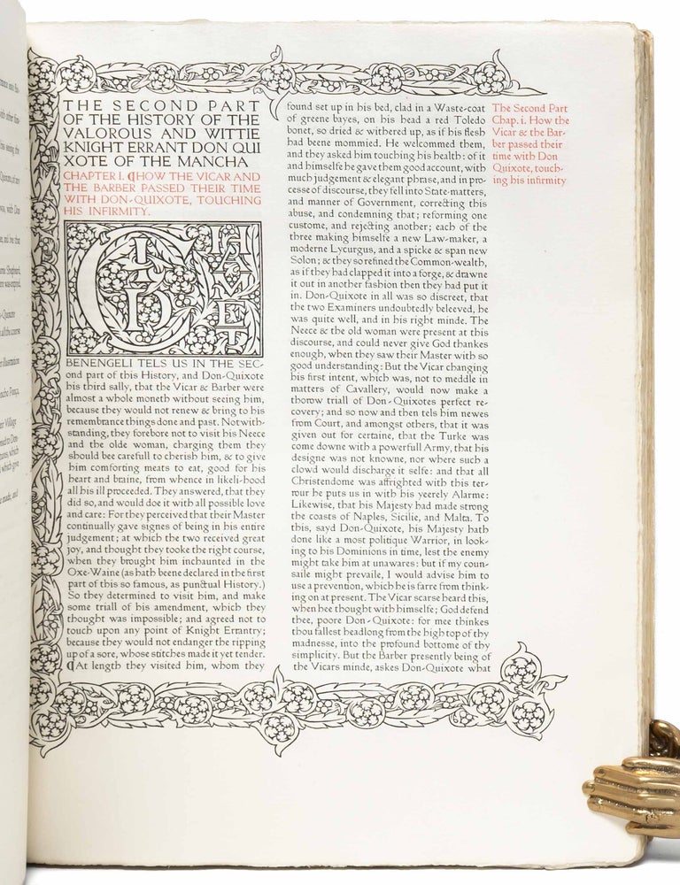 The First Part and the Second Part of the History of the Valorous and Wittie Knight-Errant Don-Quixote of the Mancha