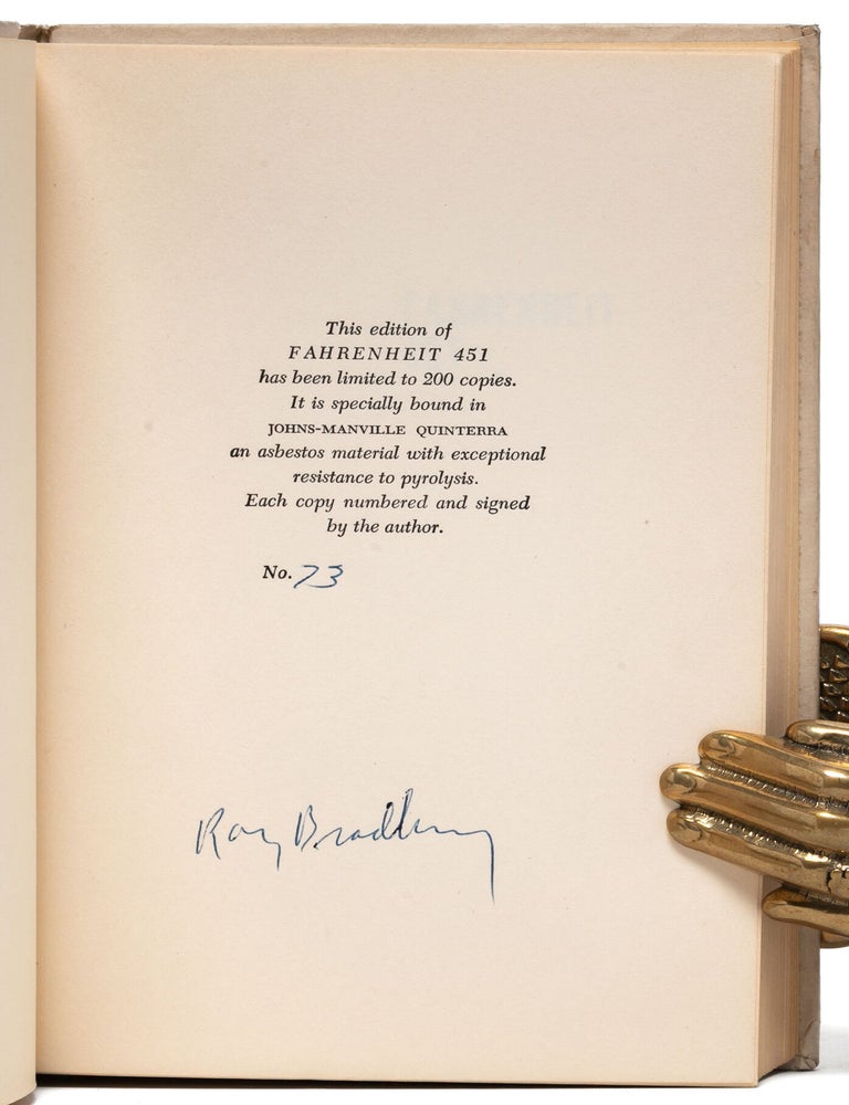 Fahrenheit 451 (Asbestos signed limited edition)